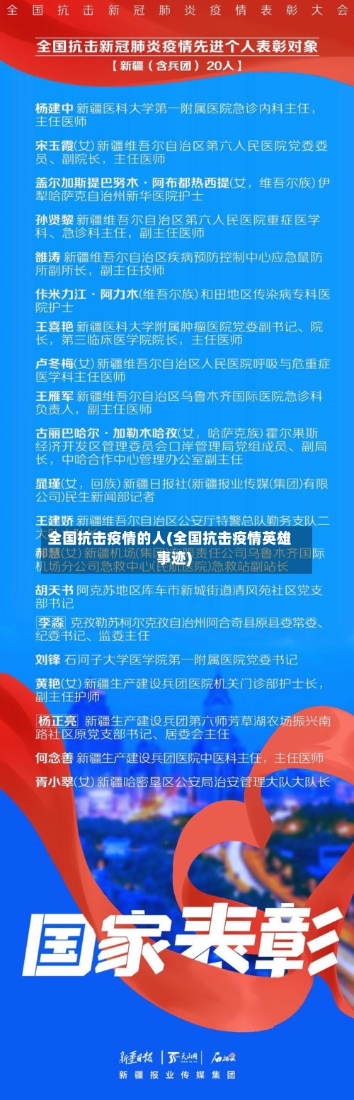 全国抗击疫情的人(全国抗击疫情英雄事迹)-第2张图片