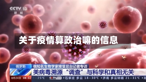 关于疫情算政治嘛的信息