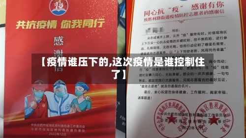 【疫情谁压下的,这次疫情是谁控制住了】-第2张图片
