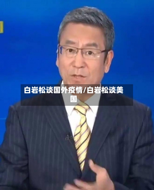 白岩松谈国外疫情/白岩松谈美国-第3张图片