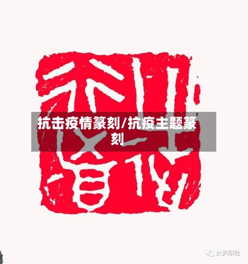 抗击疫情篆刻/抗疫主题篆刻
