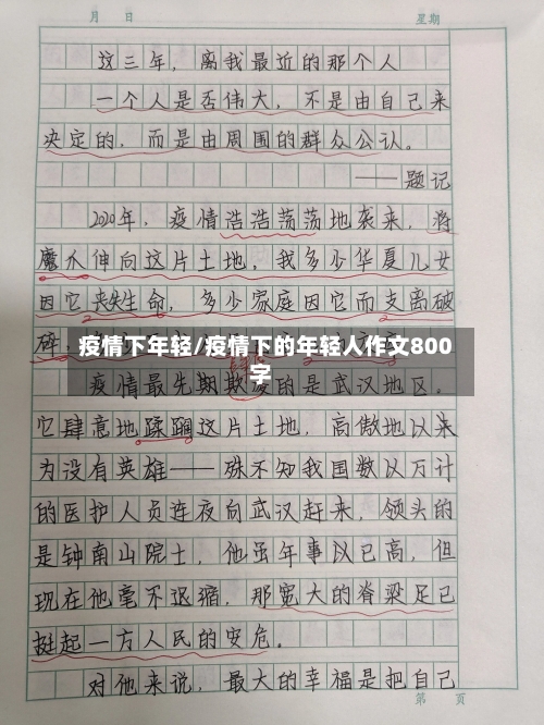 疫情下年轻/疫情下的年轻人作文800字