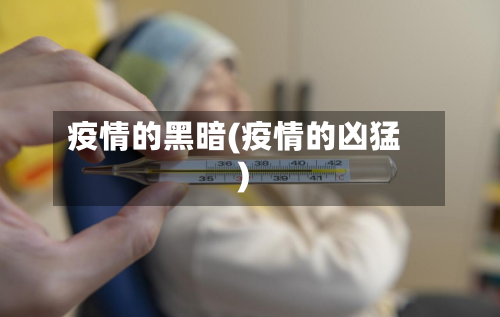 疫情的黑暗(疫情的凶猛)