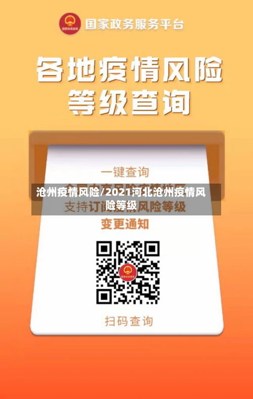 沧州疫情风险/2021河北沧州疫情风险等级-第3张图片