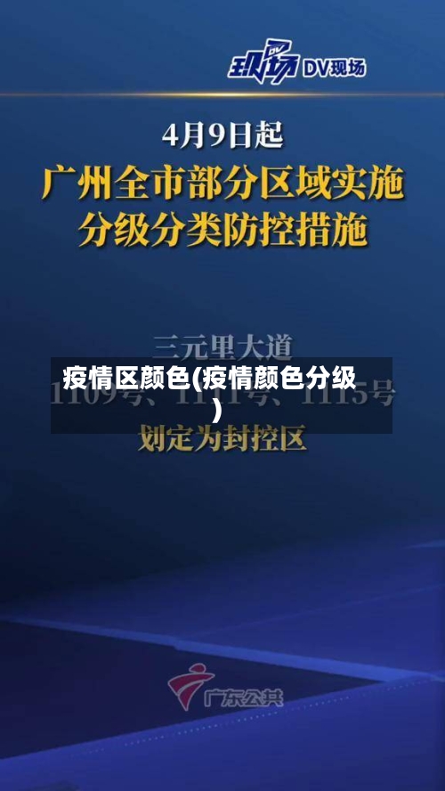 疫情区颜色(疫情颜色分级)
