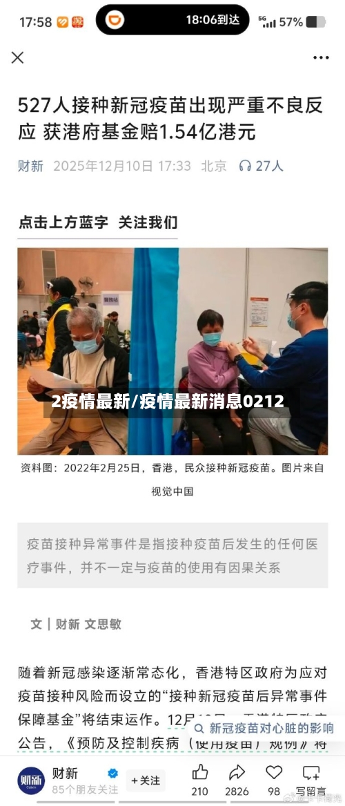 2疫情最新/疫情最新消息0212