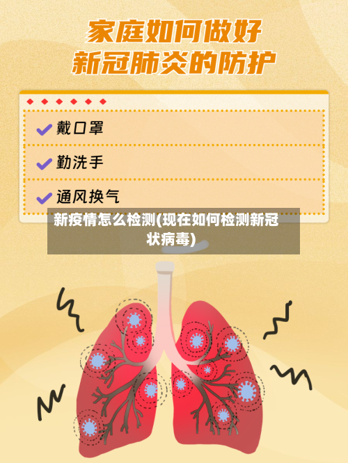 新疫情怎么检测(现在如何检测新冠状病毒)