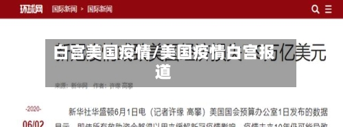 白宫美国疫情/美国疫情白宫报道-第2张图片