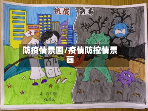 防疫情景画/疫情防控情景画-第3张图片