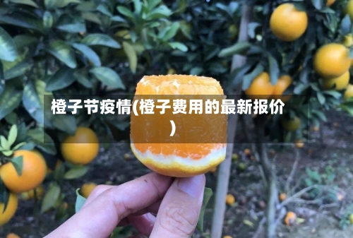 橙子节疫情(橙子费用的最新报价)-第2张图片